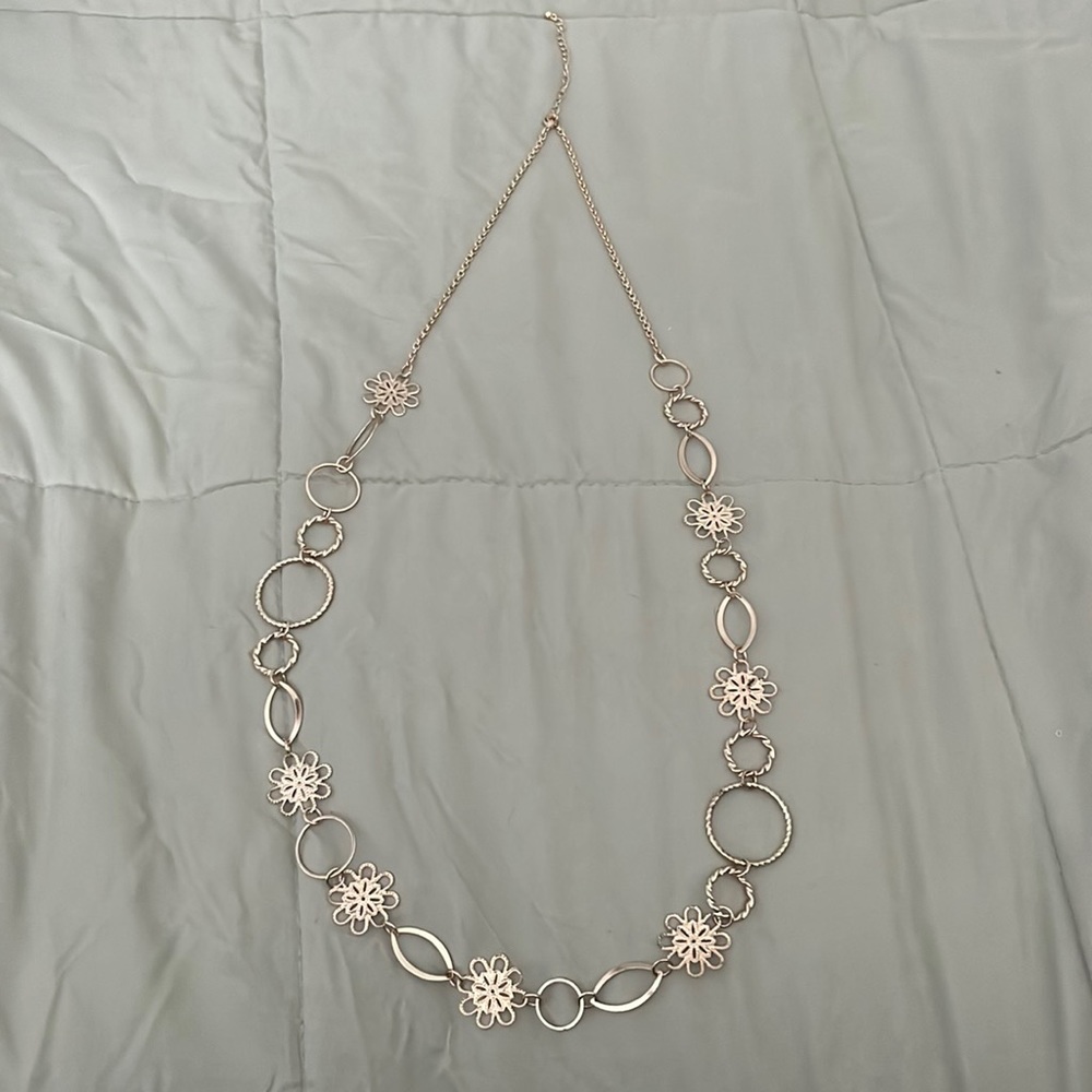 Golden necklace